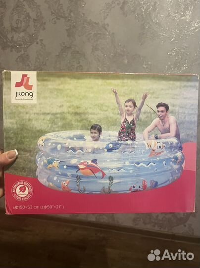 Надувной бассейн jilong