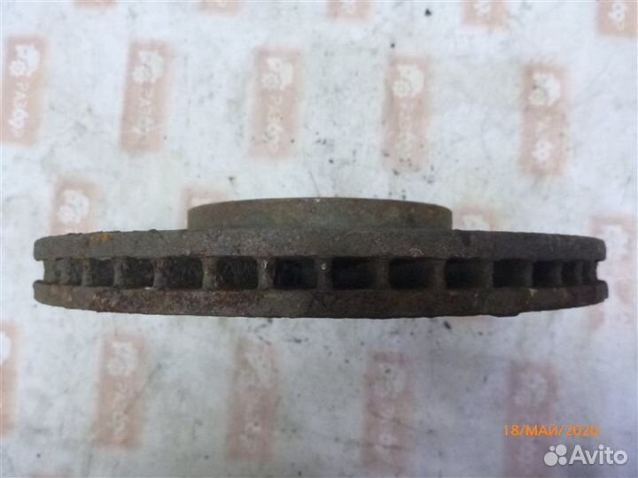 Диск тормозной передний левый Hyundai Tucson JM