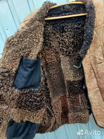 Жилетка новая, нат.овчина, 48-50р