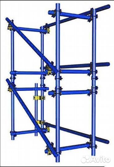 Хомутовые строительные леса