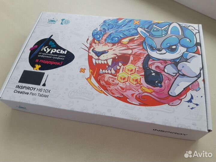 Графический планшет Huion Inspiroy H610X