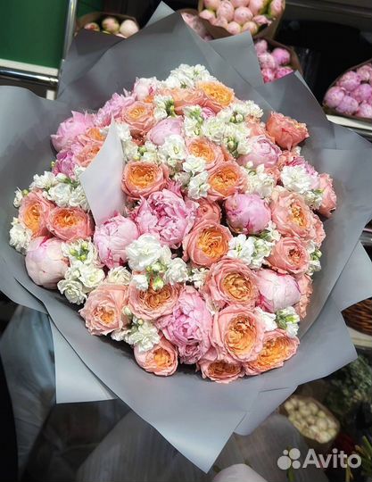 101 51 Роза Букеты Цветы