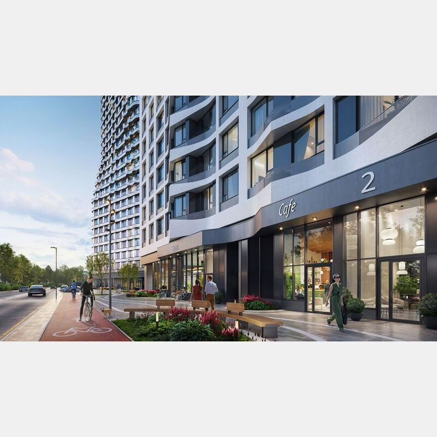 2-к. квартира, 55,5 м², 18/25 эт.