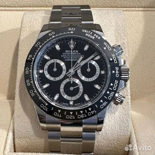 Часы мужские rolex daytona черные