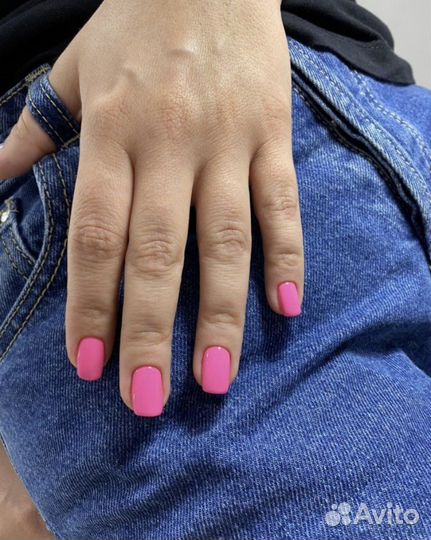 Маникюр и педикюр с покрытием гель лак