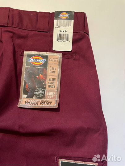 Штаны Dickies loose fit double knee оригинал