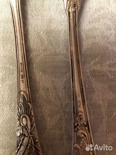 Столовые приборы мельхиор СССР