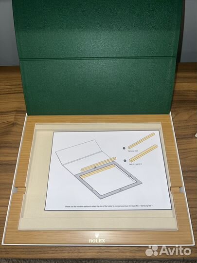 Rolex green tablet case для iPad или samsung TAB 4