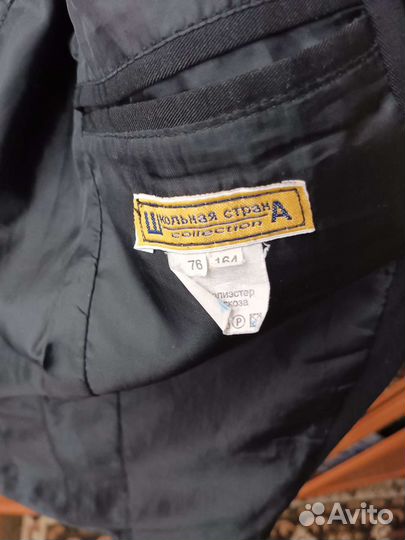 Пиджак и рубашка 164