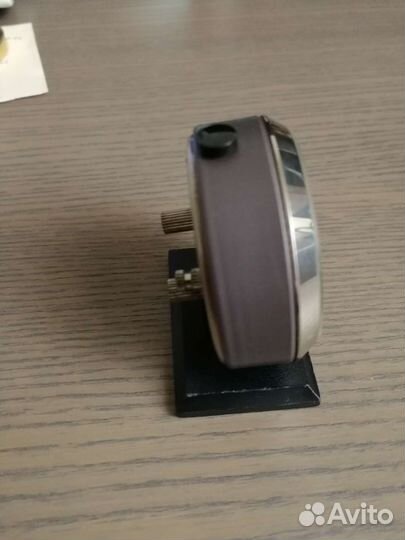 Мини часы-будильник Ракета винтаж СССР