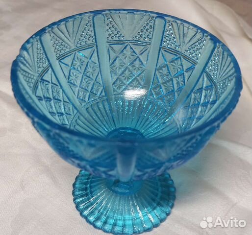 Сахарница Мальцев, купоросное стекло, каталог 157