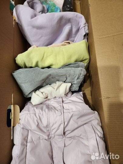 Детские вещи пакетом на девочку 98 104