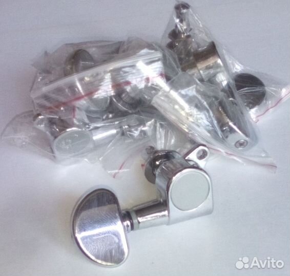 Колки для электрогитары локовые и закрытые