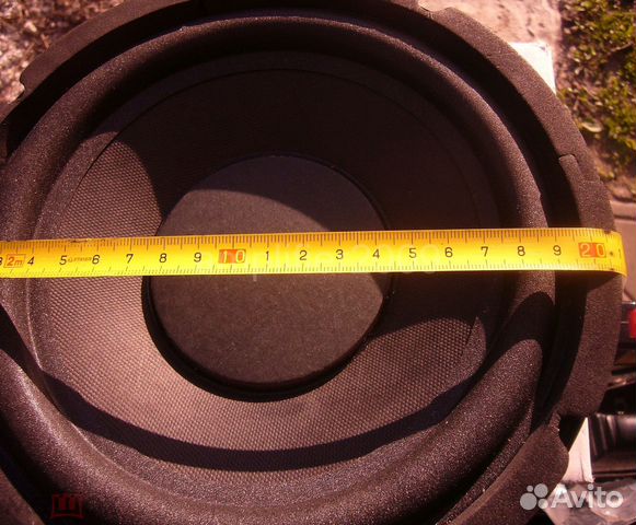 Динамик, нч для саба, 8 Ом, 205 мм, новый