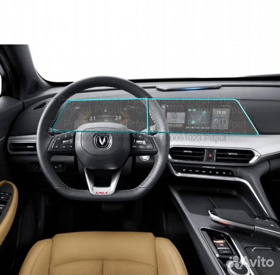 Защитное стекло для планшета Changan uni-t