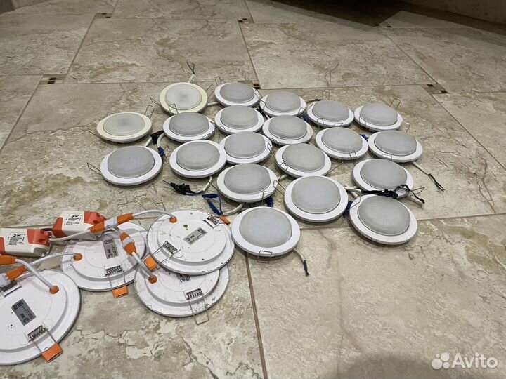 Светильники потолочные led