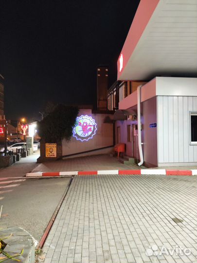 Рекламный гобо проектор