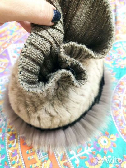 Шапка норковая женская
