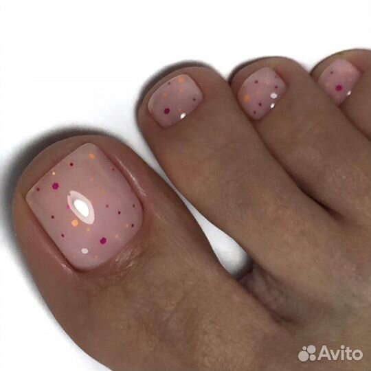 Педикюр, коррекционная система, маникюр, укреплени