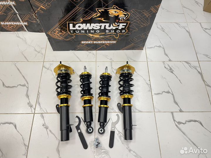 Mini R50 R53 фултап койловеры lowstuff EVO-3