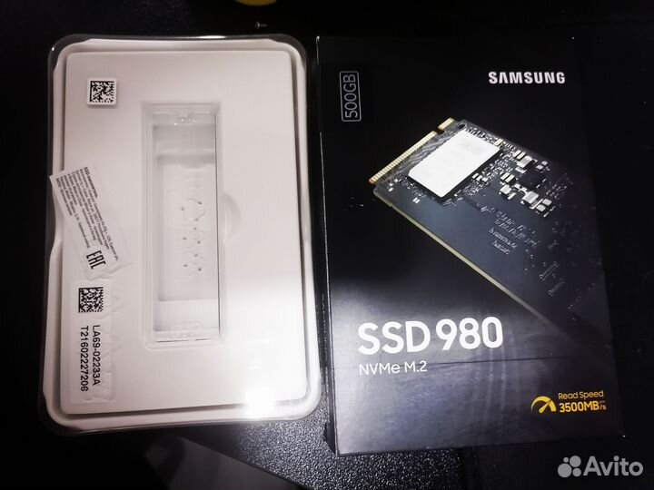 Samsung 500gb 980 m2 NVMe