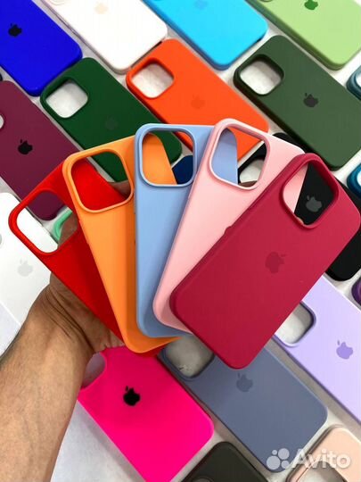 Чехлы silicone case для iPhone