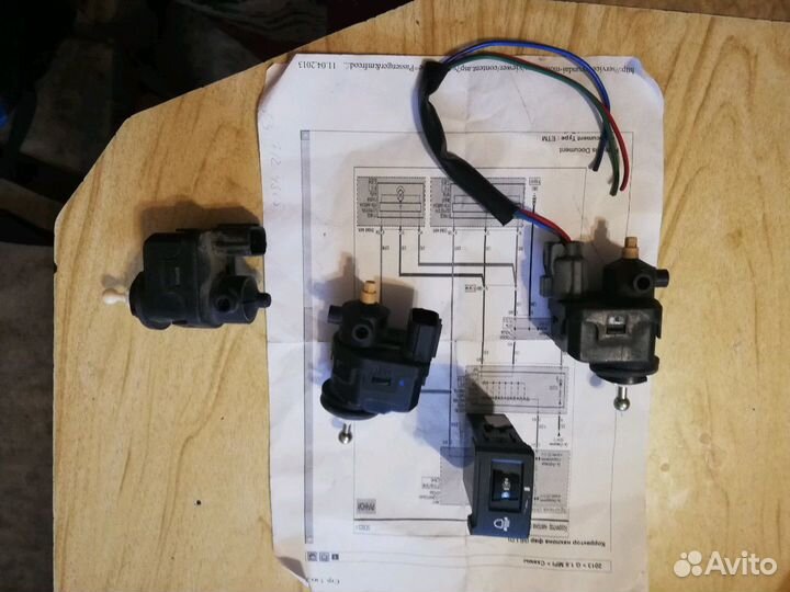 Корректор фар электрический к Hyundai Solaris