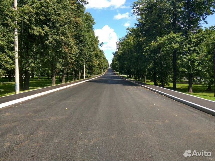 Укладка асфальта