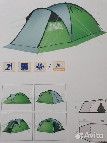 Палатка новая World of Maverick Ideal 200 Aly