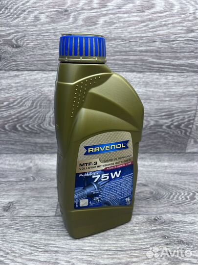 Масло трансмиссионное Ravenol MTF-3 SAE 75, 1л