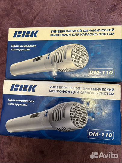 Микрофоны BBK 2 штуки