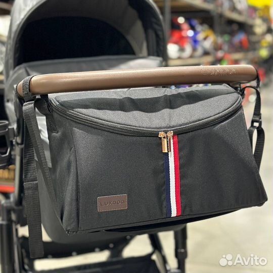 Новая коляска luxmom 808 3в1 темно серая в наличии