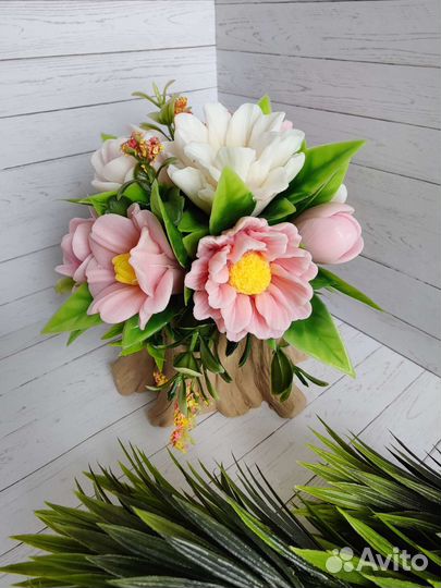 Букет из мыла