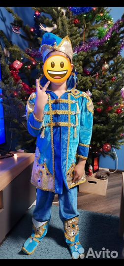 Новогодний костюм для мальчика 5-6 лет