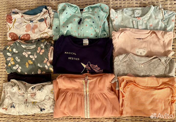 Вещи carter s 12m