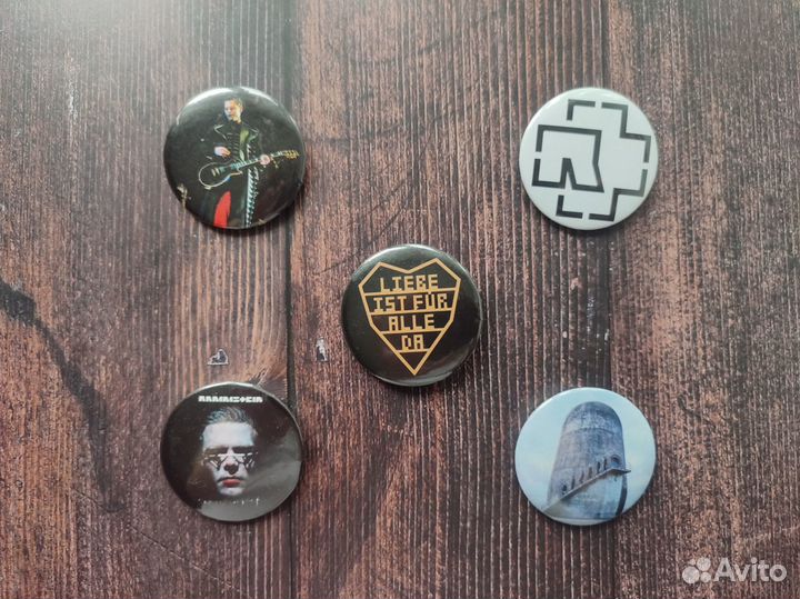 Значки Rammstein