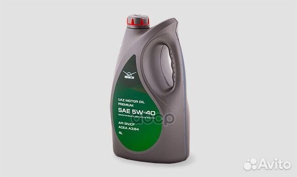 000101004054002 масло UAZ motor OIL premium 5W-40;