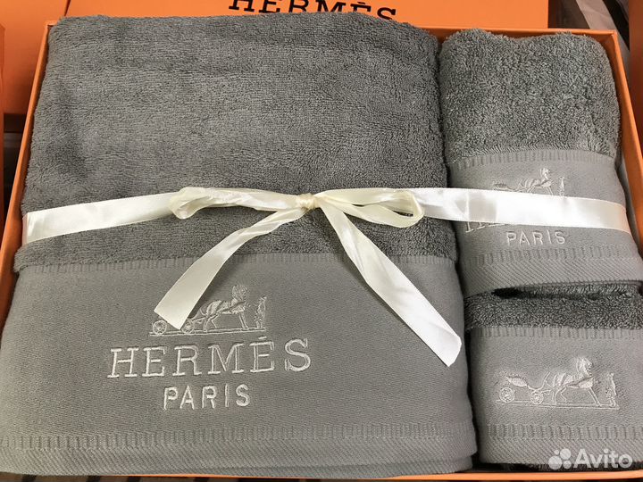 Набор махровых полотенец Hermes (3 шт.)