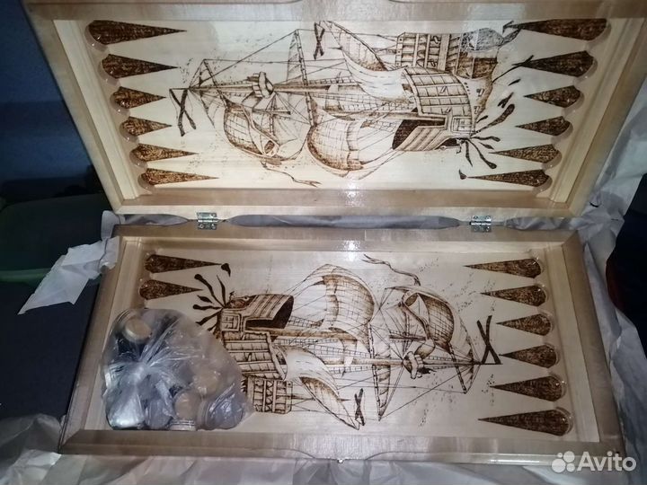 Нарды из дерева