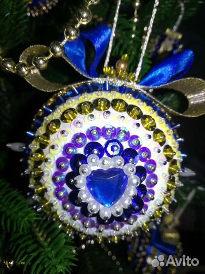 Новогодние украшения ручной работы