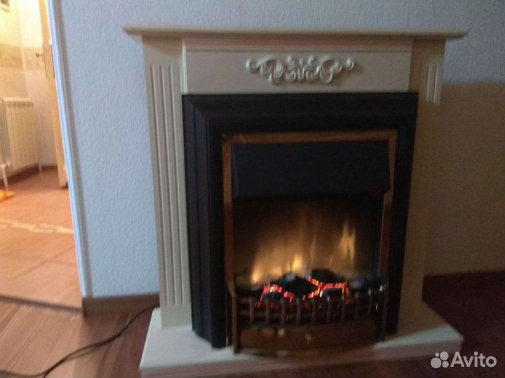 Электрический камин с порталом