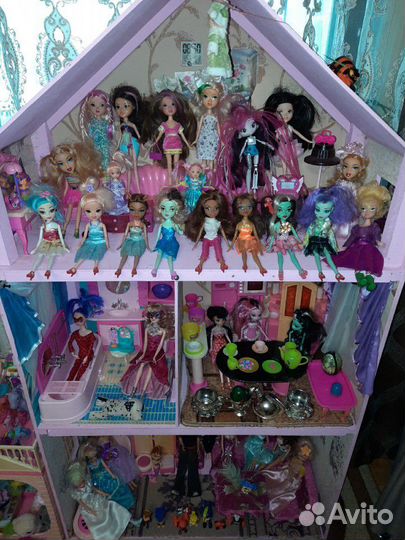 Домик кукольный