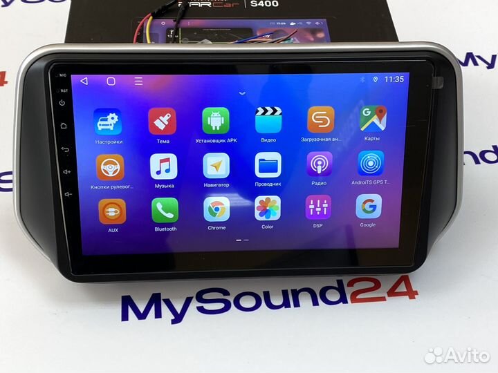 Штатная магнитола на автомобиль Hyundai Santa Fe