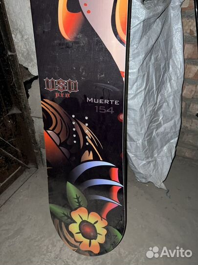 Сноуборд доска USD 154см