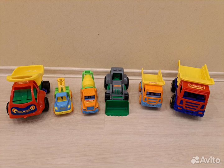 Машинки Полесье пакетом