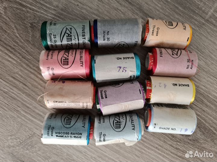 Нитки 75 шелк