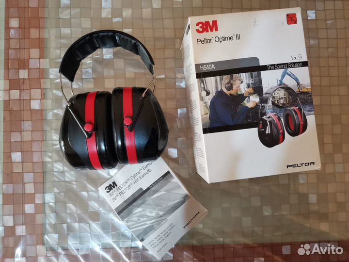 Наушники 3М Peltor Optime III стандартное оголовье