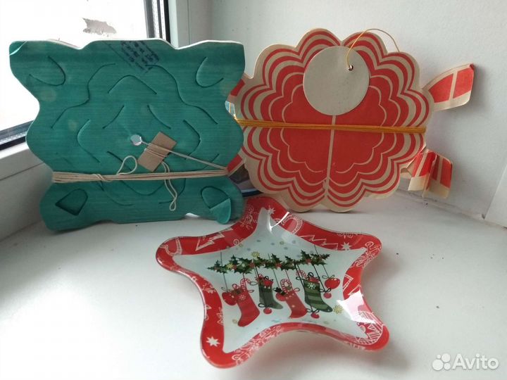 Елочные герлянды СССР бумажные