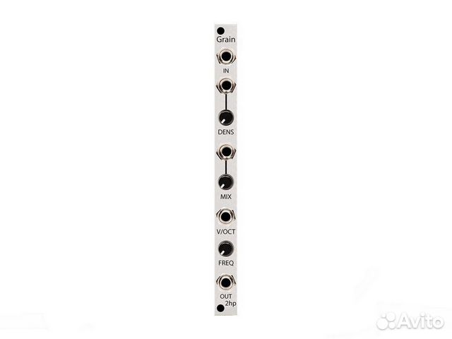 2hp Grain Silver Eurorack модуль