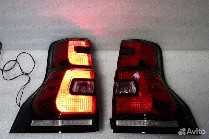 Стопы Prado 150 2009 - 2017 в стиле 2018 +